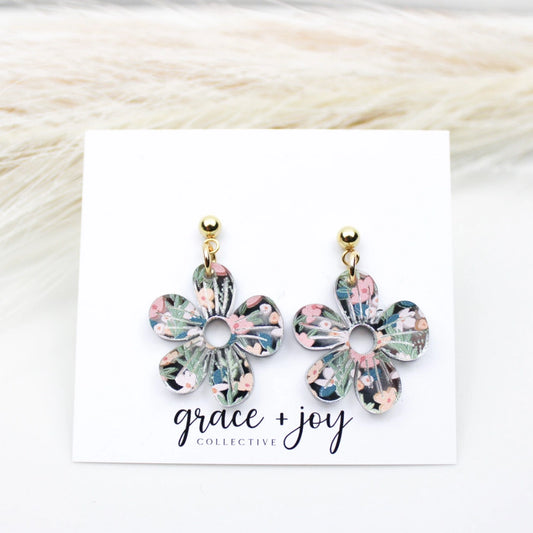 Spring Floral | Acrylic Earrings