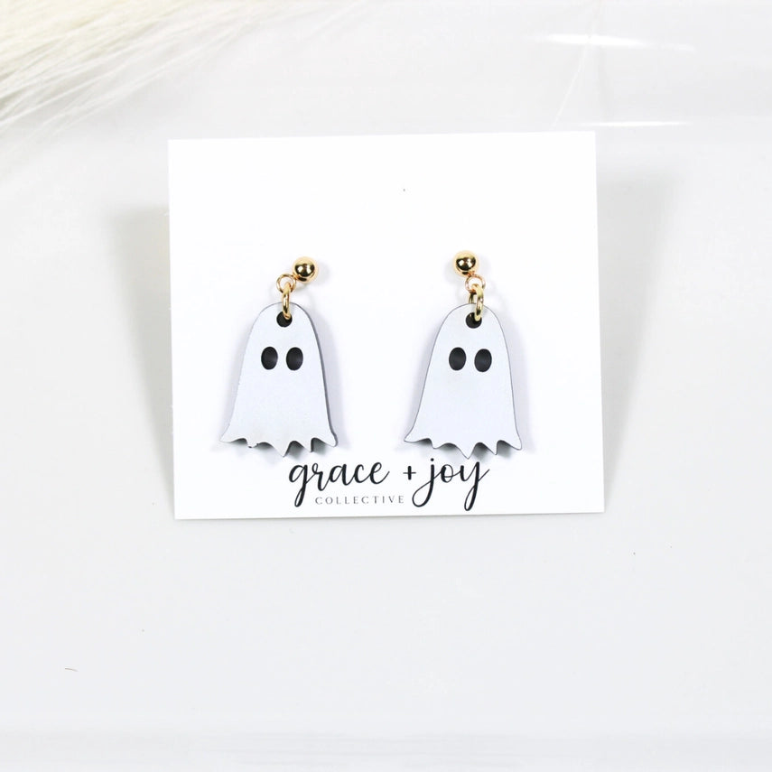 Ghost | Acrylic Earrings