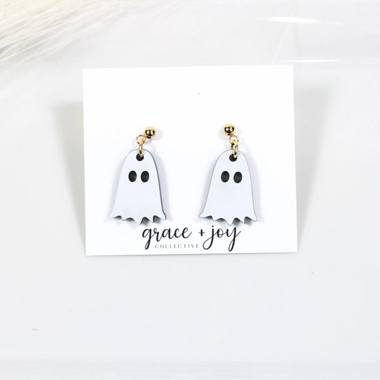 Ghost | Acrylic Earrings