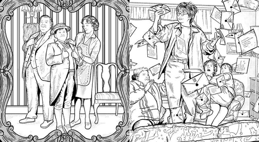 Coloring Wizardry | Harry Potter