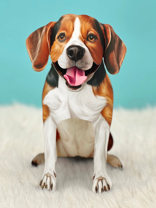 Beagle | Pop-Up Greeting Card