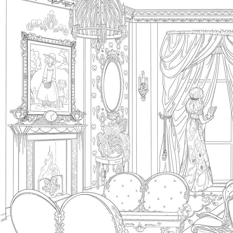 The Unofficial Bridgerton Coloring Book