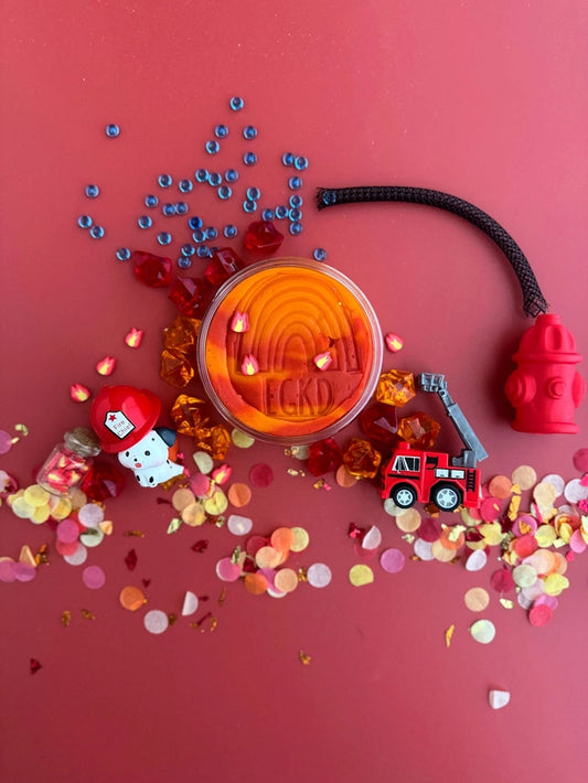 Fire Station KidDough Play Kit | Cherry Mango