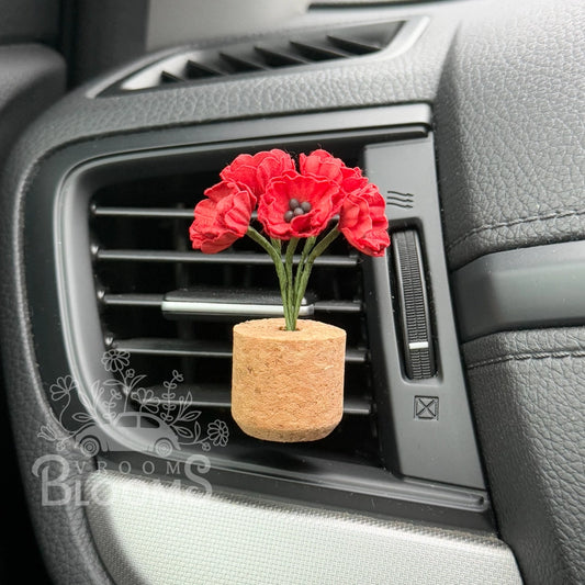 Poppies | Car Diffuser Vent Clip (NEW ARRIVAL)