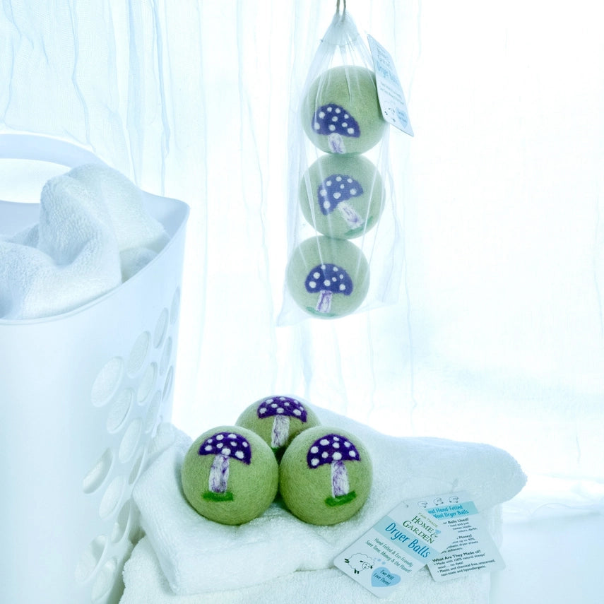 Magic Mushroom Dryer Balls - Set Of 3