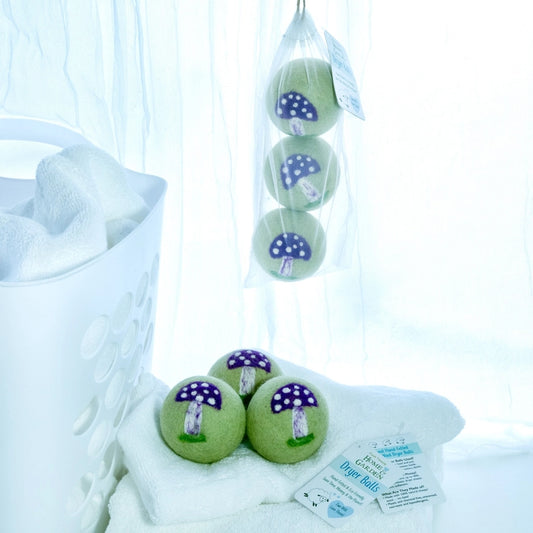 Magic Mushroom Dryer Balls - Set Of 3