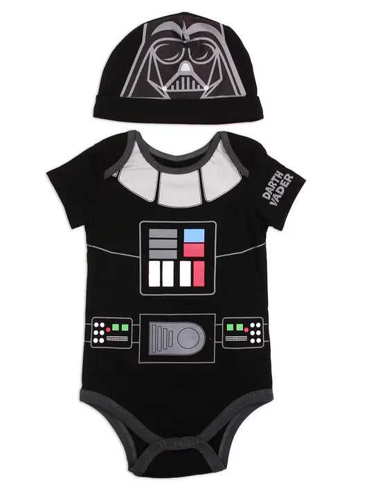 Darth Vader Star Wars | Disney Infant Onesie & Hat Set
