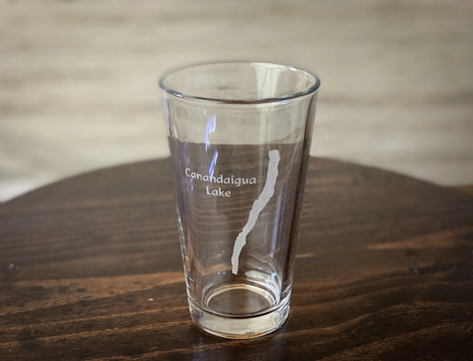 Pint Glass 16oz | Canandaigua Lake, NY