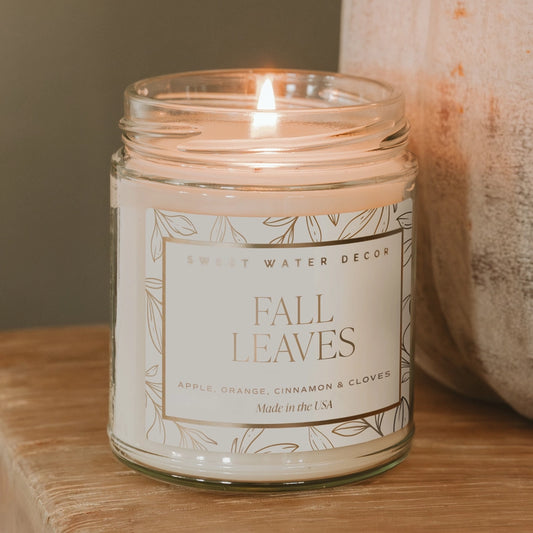 New Fall Leaves | 9oz Soy Candle