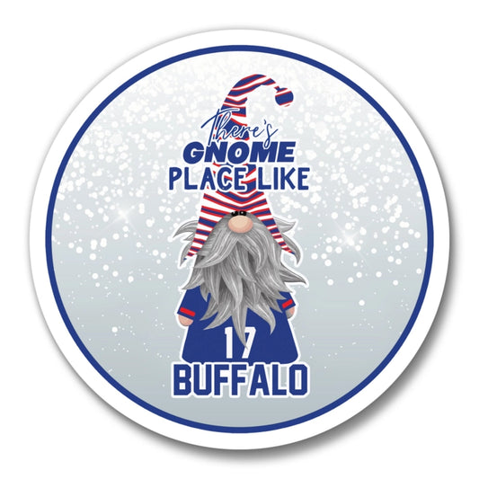 Gnome Place Like Buffalo Ornament 3.5" | Buffalo Bills (NEW ARRIVAL)