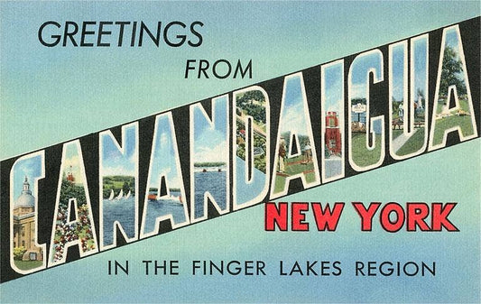 Magnet | Greetings From Canandaigua, NY