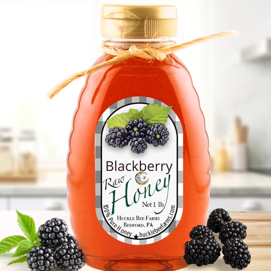 Blackberry Raw Honey 8oz (NEW ARRIVAL)