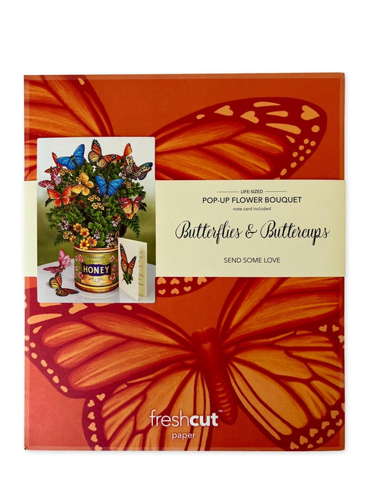 Butterflies & Buttercups | Pop-Up Greeting Card