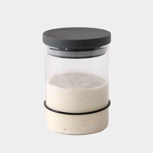 Sourdough Starter Glass Jar