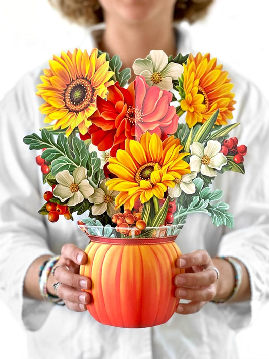 Pumpkin Harvest | Pop-Up Greeting Card (NEW ARRIVAL)