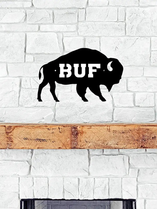 Buffalo "BUF" Metal Sign