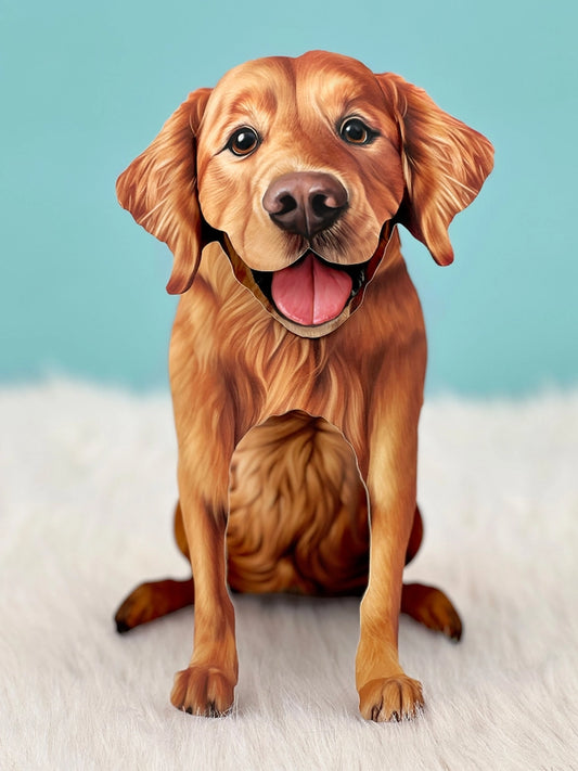 Golden Retriever | Pop-Up Greeting Card