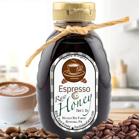 Espresso Raw Honey 8oz (NEW ARRIVAL)