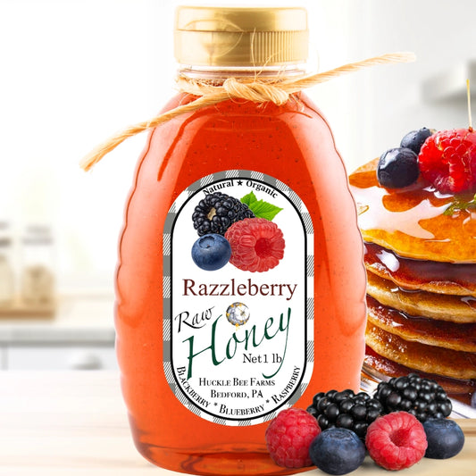 Razzleberry Raw Honey 8oz (NEW ARRIVAL)