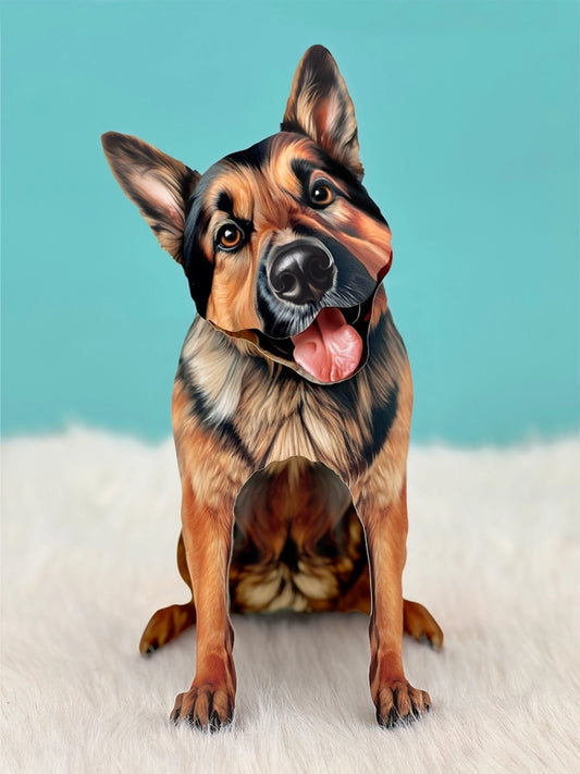 German Shepherd | Pop-Up Greeting Card