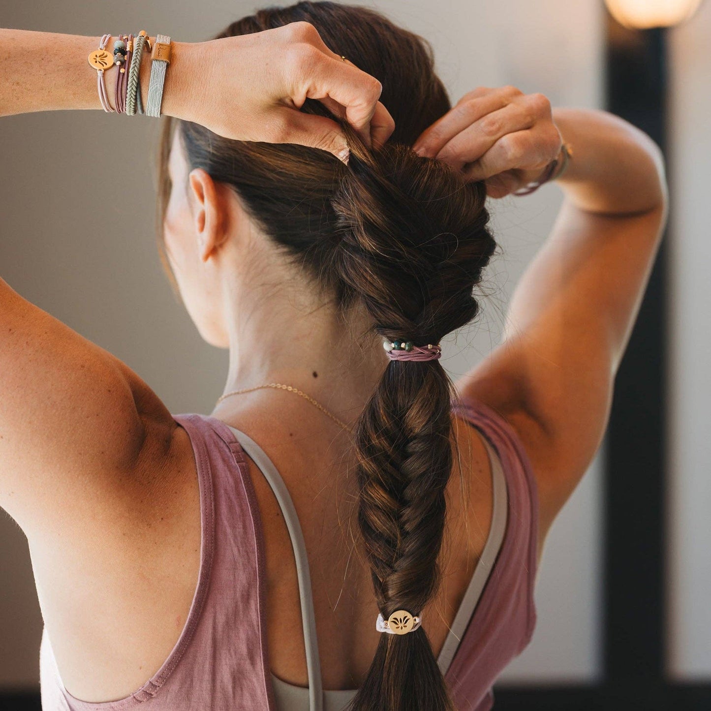 Breathe | Hair Tie Bracelets