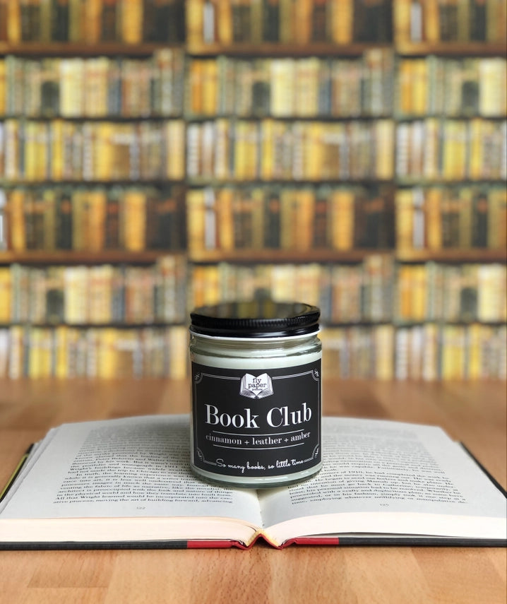 Book Club | Bookish Candle 9oz