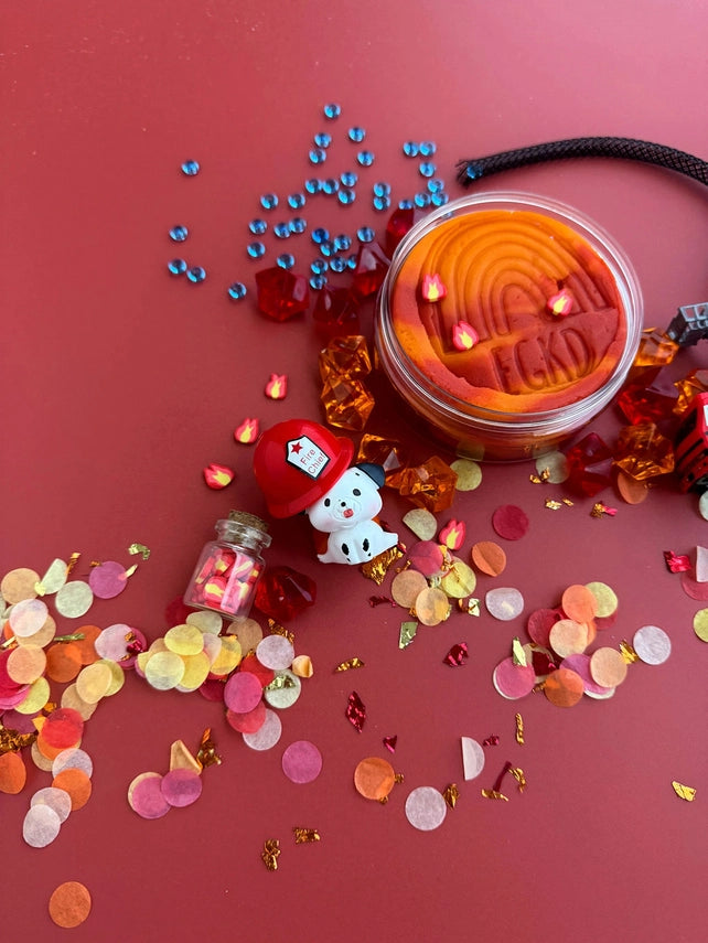 Fire Station KidDough Play Kit | Cherry Mango