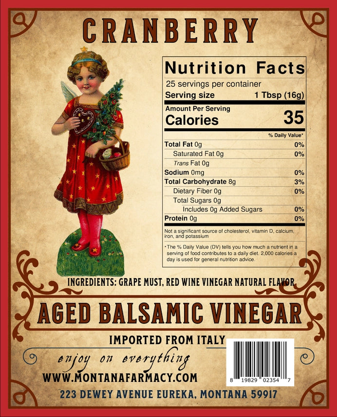 Christmas Cranberry | Balsamic Vinegar 100ml (NEW ARRIVAL)