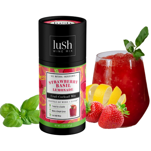 Strawberry Basil Lemonade | Craft Cocktail Mix