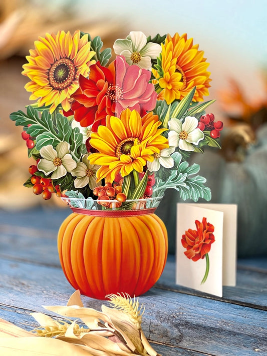 Pumpkin Harvest | Pop-Up Greeting Card (NEW ARRIVAL)