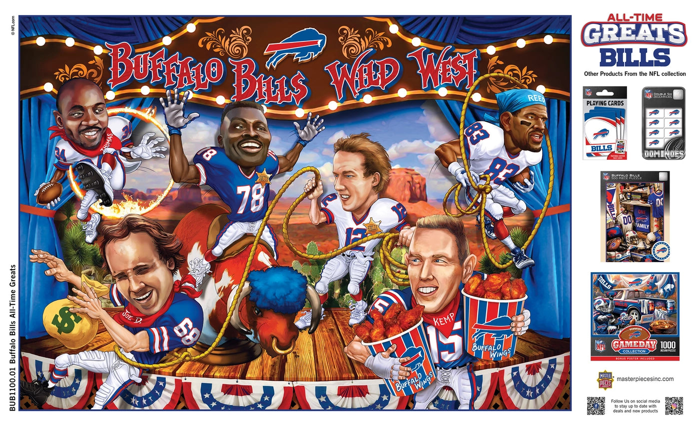 All-Time Greats 500PC Puzzle | Buffalo Bills