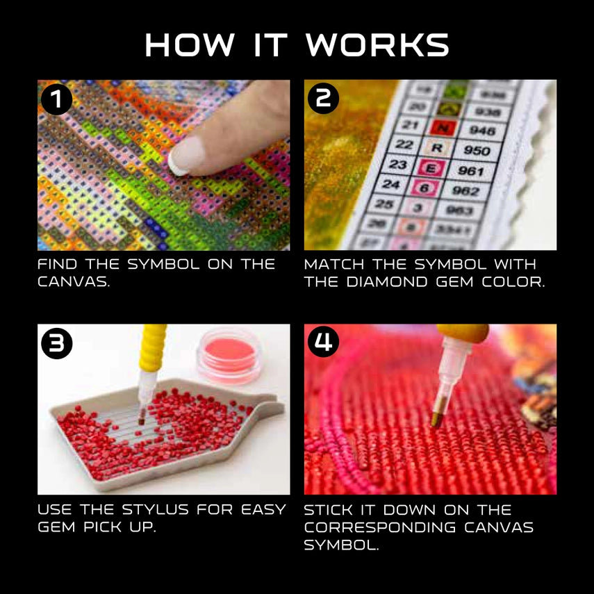 Josh Allen Diamond Art Kit