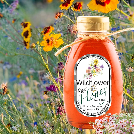Wildflower Raw Honey 8oz (NEW ARRIVAL)