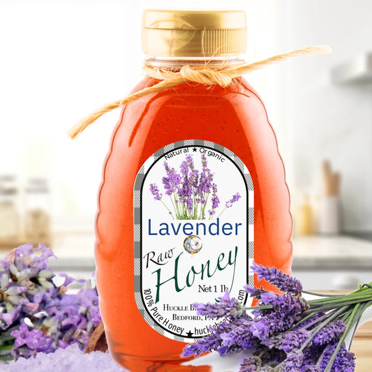 Lavender Raw Honey 8oz (NEW ARRIVAL)