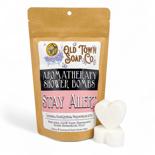 Stay Alert | Aromatherapy Shower Bombs 8PK