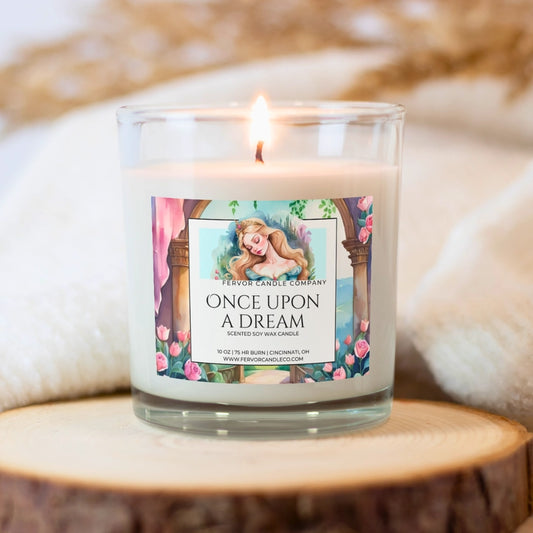 Once Upon A Dream - 10oz Soy Wax Book Inspired Candle