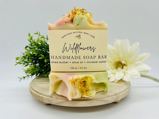 Wildflowers | Vegan Cold Process Soap Bar (RESTOCK)