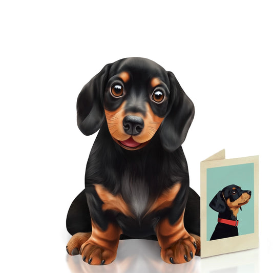 Dachshund | Pop-Up Greeting Card (NEW ARRIVAL)