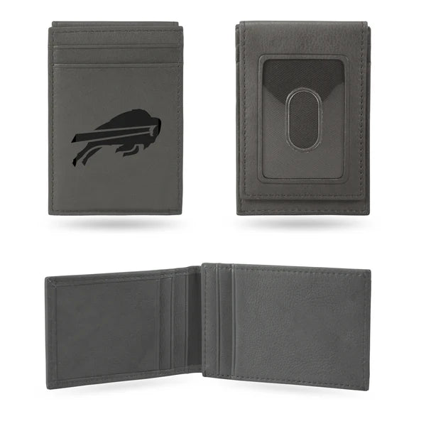Laser Engraved Front Pocket Wallet | Buffalo Bills (NEW ARRIVAL)