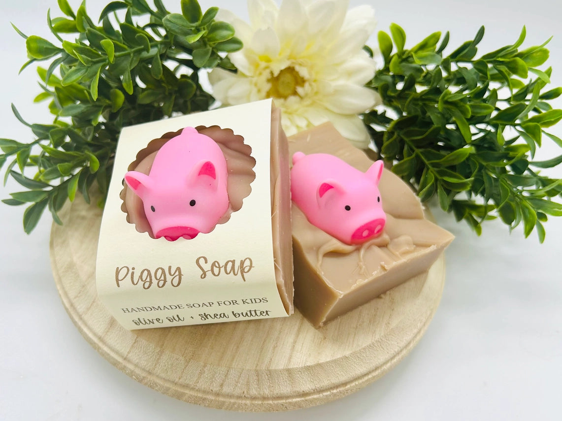 Piggy | Vegan Cold Process Soap Bar (RESTOCK)