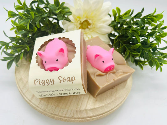 Piggy | Vegan Cold Process Soap Bar (RESTOCK)