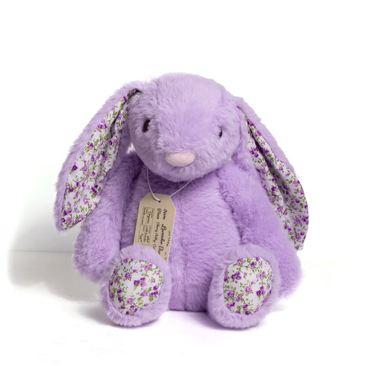 Lavender Bunny Plush W/ Removable Lavender Pouch