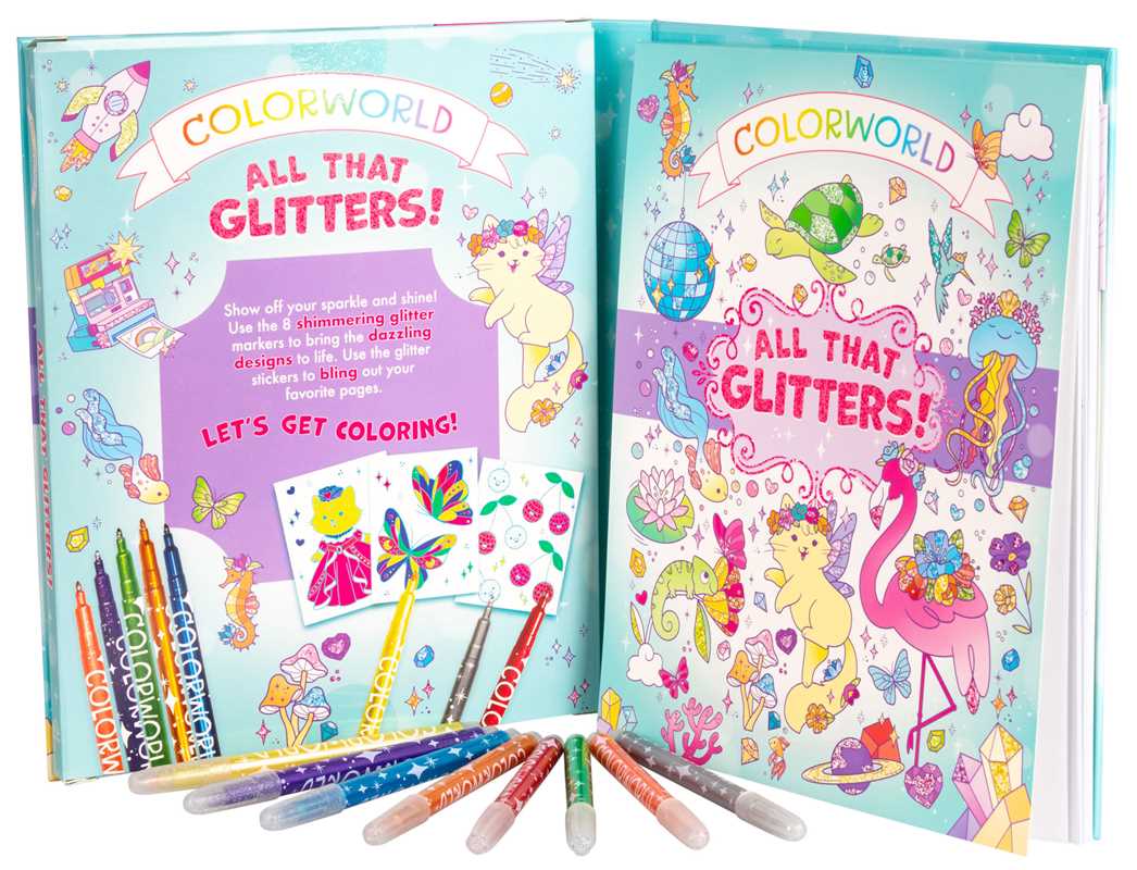 ColorWorld: All That Glitters Coloring Kit (NEW ARRIVAL)