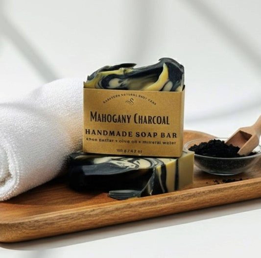 Mahogany Charcoal | Vegan Cold Process Soap Bar