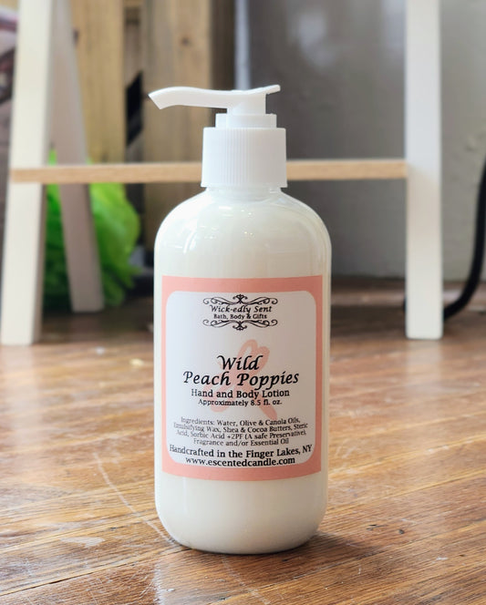 Wild Peach Poppies | Hand & Body Lotion