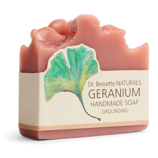 Geranium Grounding Handmade Soap