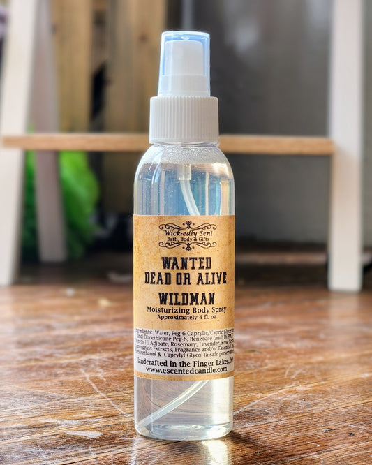 Wildman | Moisturizing Body Spray