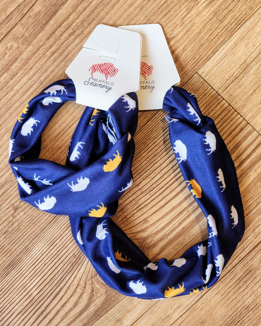 Buffalo Navy & Gold Adult/Youth Headband | Buffalo Sabres