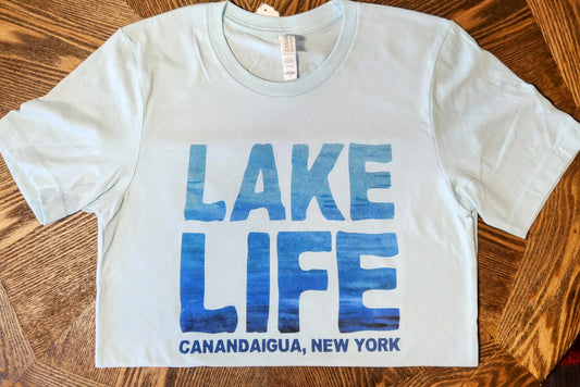 Lake Life, Canandaigua, New York Tee