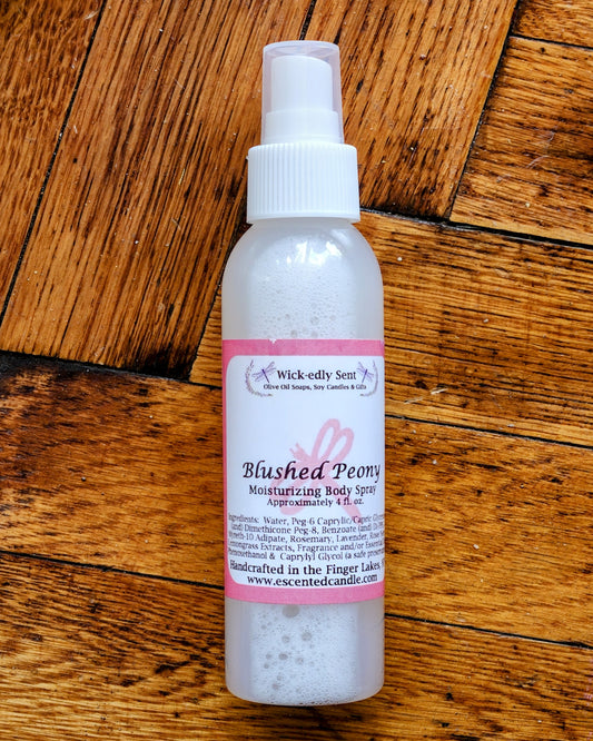 Blushed Peony | Moisturizing Body Spray